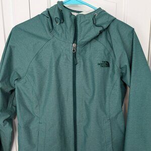 The North Face Womens Alta Vista Rain Jacket Green Size S